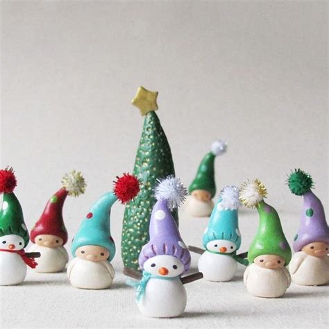 Awesome 50 Easy To Try Diy Polymer Clay Christmas Design Ideas