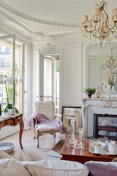 French Interiors A Vintage Elegant Parisian Apartment French Living