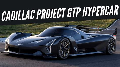 2022 Cadillac Project Gtp Hypercar First Look Autobics Youtube