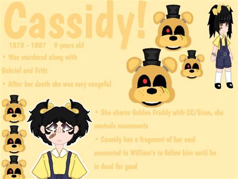 Cassidy From Fnaf Fnaf Drawings Anime Fnaf Fnaf