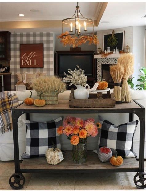 Awesome Farmhouse Fall Decor Ideas Perfect For Any Room Model 18