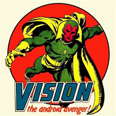 Vision Marvel Logo Logodix