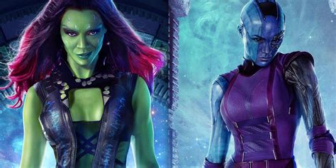 Guardians Of The Galaxy 2 Zoe Saldana Talks Gamora And Nebula