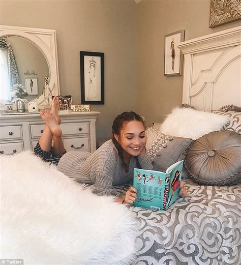 Maddie Ziegler Takes Fans Inside Her Lavish Bedroom Daily Mail Online