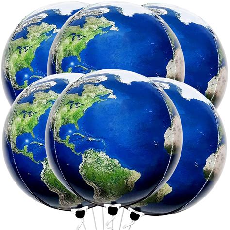 Buy Katchon Large Globe Balloons Set 22 Inch 6 Pieces 360 Degree