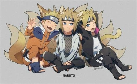 Naruto Minato Y Boruto Naruto Amino Amino