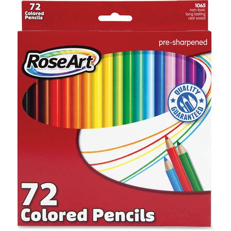 Roseart Classic Colored Pencils 72 Count