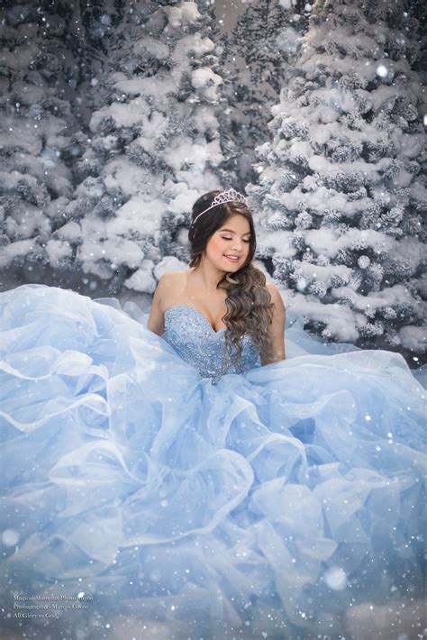 Winter Wonderland Quinceanera Dresses