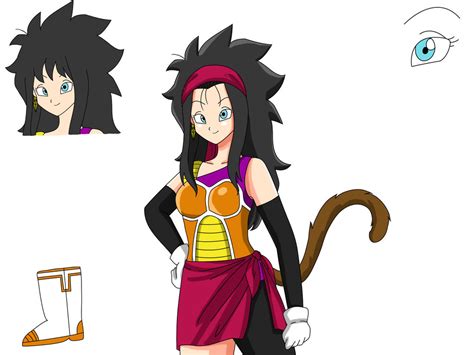 I did this for the character design challenge! DBZ OC: Paia by artycomicfangirl on DeviantArt