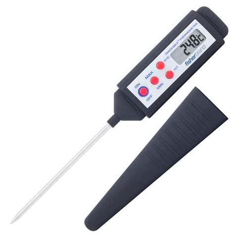 Fisherbrand™ Thermomètres Numériques Traceable™ Avec Tige En Acier Inox