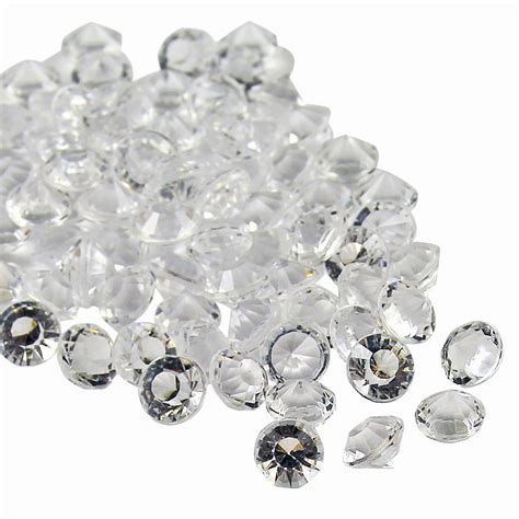 10mm Wedding Decoration Scatter Table Crystals Diamonds Acrylic