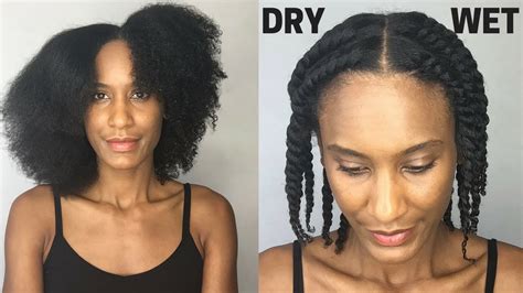 Beautiful woman after bath on black. FLAT TWIST OUT ON DRY HAIR vs WET HAIR | Olivia Rose - YouTube