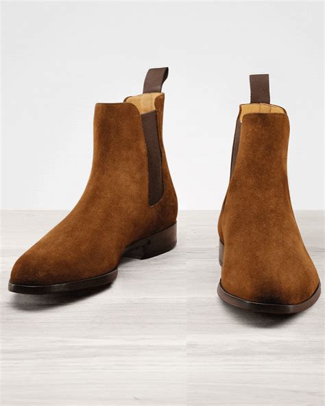 Henry Suede Chelsea Boots Mens Suede Boots In Corio