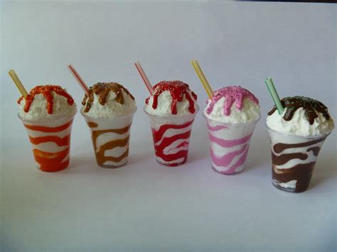 American Girl Doll Food 10 Ice Cream Sundaes For By Miniaturemenu