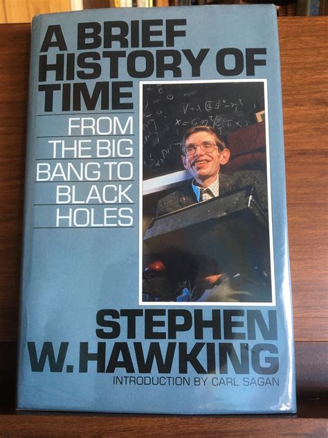 A Brief History Of Time By Stephen W Hawking Very Good Hardcover
