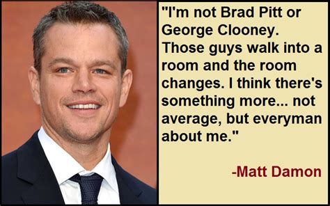 Best And Catchy Motivational Matt Damon Quotes And Sayings