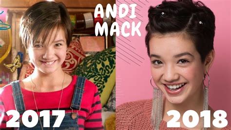 andi mack before and after 2018 youtube