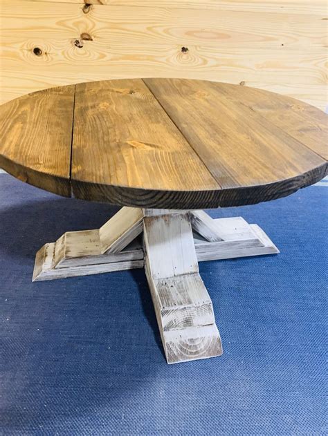 Diy Round Coffee Table Base Ideas Modifications
