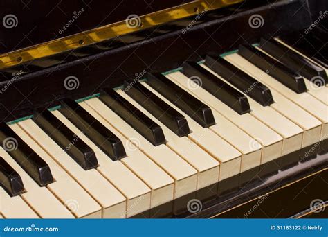 Vintage Piano Keyboard Stock Photography Image 31183122
