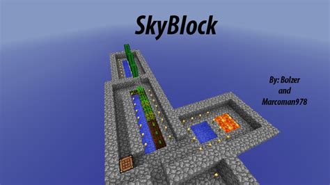 Minecraft skyblock servers skyblock servers are multiplayer versions of the original skyblock survival map. Skyblock server (Pirate Special) Minecraft Blog