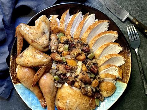 Thanksgiving Turkey With Stuffing Recipe Alton Brown