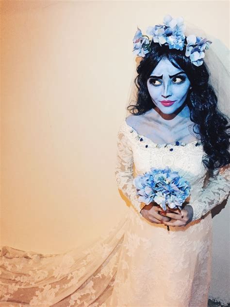 Emily Corpse Bride Costume Makeup