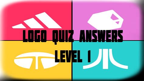 Logo Quiz Answers Level 1 YouTube