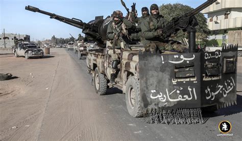 Libyan National Army Heavily Armed Technical With History R