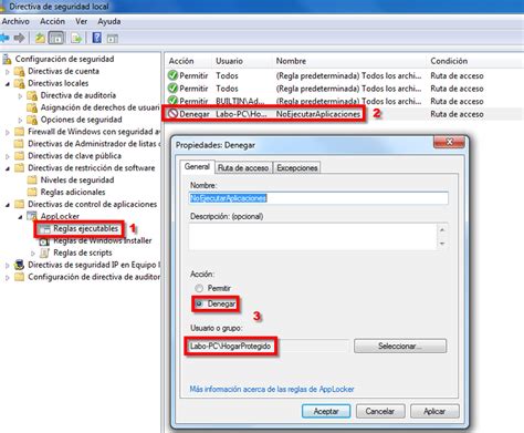 Cómo administrar los permisos a usuarios y grupos en Windows 7