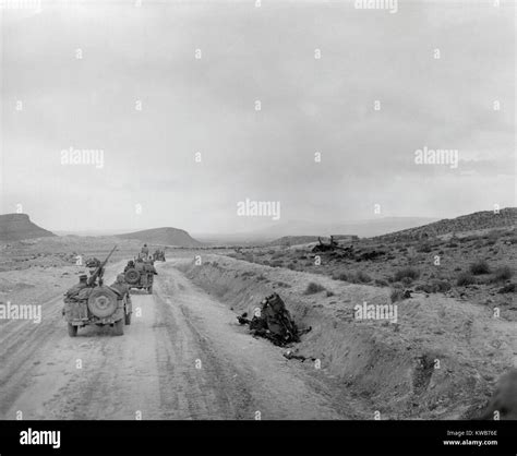 U S Infantry Returning To The Kasserine Pass On Feb 26 1943 After Their Defeat 5 Days