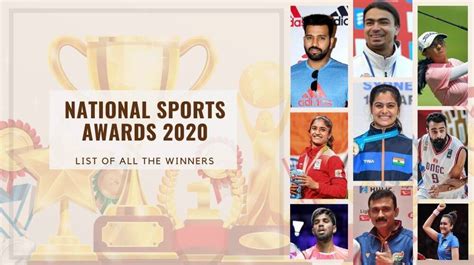 National Sports Awards 2020 List Of All The Winners
