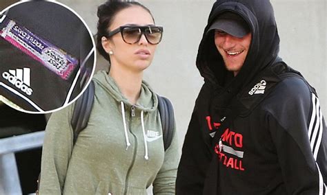 Johnny Manziel Picks Up Wife Bre Tiesi As She Arrives In Canada Daily