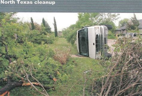 Tornado Damage In Desoto Texas