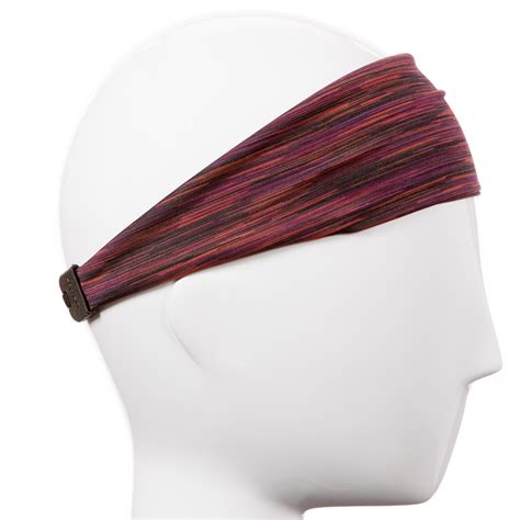 Hipsy Womens Adjustable Spandex Xflex Space Dye Maroon Head