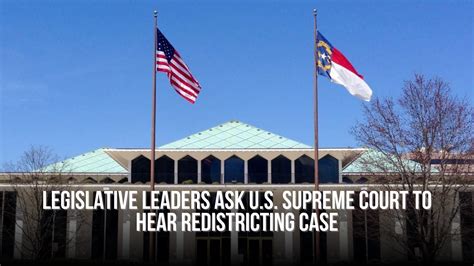 Legislative Leaders Ask Us Supreme Court To Hear Redistricting Case