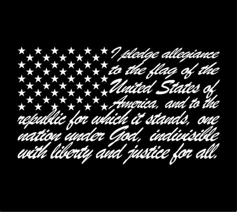 Download American Flag Pledge of Allegiance Truck Decal Window ...