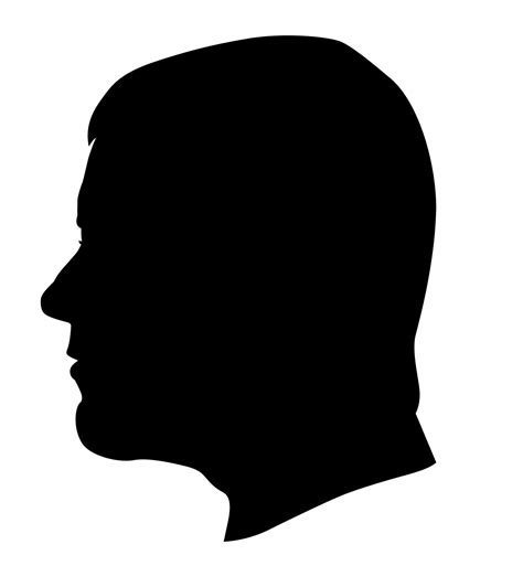 Face Silhouette Svg Images