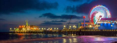 Santa Monica Pier Rides Aquarium And Oceanfront Dining