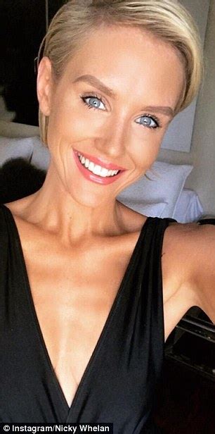 Nicky Whelan Flaunts New Brunette Pixie Cut At Maxim Hot 100 Party Daily Mail Online