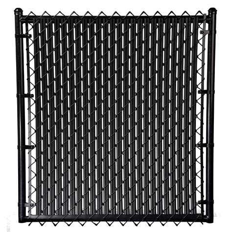 Black 4ft Ridged Slat For Chain Link Fence Black Chain