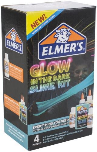 Elmers Slime Kit Wmagical Liquid Glow In The Dark 1 Count Smiths