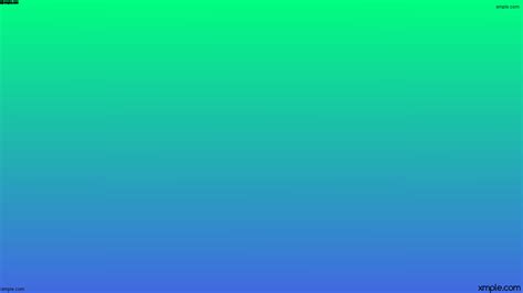 Wallpaper Linear Gradient Green Blue 00ff7f 4169e1 135° 1366x768