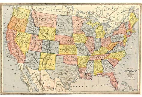 Map Of Usa In 1883 World Map