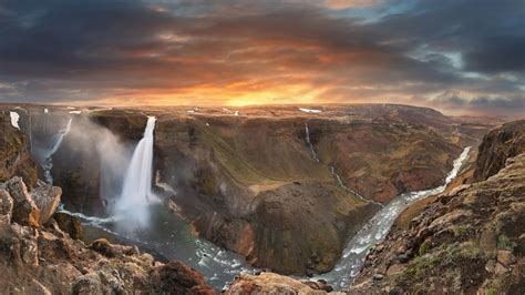 1920x1080 1920x1080 Nature Landscape Waterfall Long Exposure Iceland