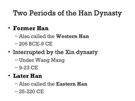 What Are Some Accomplishments Of The Han Dynasty