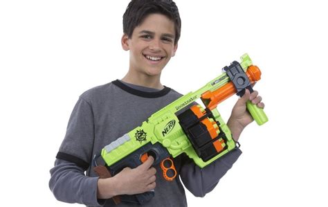 Arm the kids for hours of outdoor play. Nerf Doominator on Amazon! | Nerf Gun Attachments