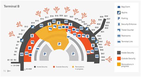 Dallas Fort Worth International Airport Map Dfw Printable Terminal