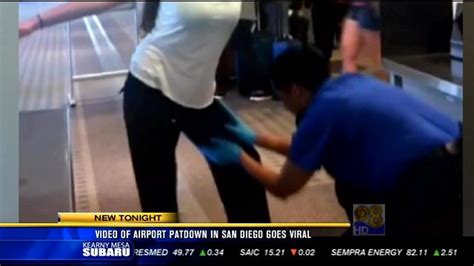 Woman Records Video Of Controversial Tsa Pat Down In San Diego Cbs