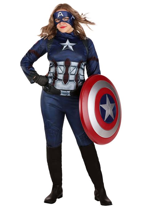 captain america costume for women