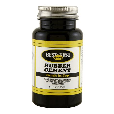 Buy Best Test Rubber Cement Wbrush 4 Oz Orm5